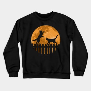 Moon Cats Crewneck Sweatshirt